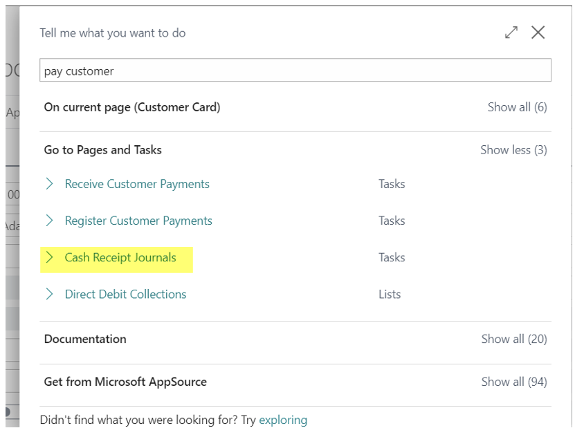 How to process payments in Business Central - Boyer & Associates