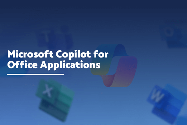 Banner showcasing Microsoft Copilot's integration across Office applications like Excel, Word, and Teams
